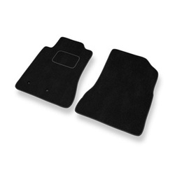 Tapis de Sol Velours adapté pour Ford Mustang VI Coupé, Cabriolet (2014-2023) - Premium tapis de voiture - noir