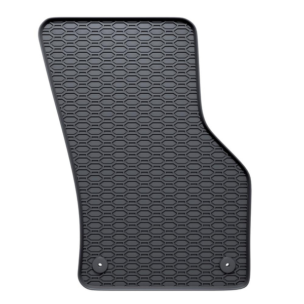 Tapis de sol en caoutchouc adapté pour Skoda Octavia IV Break, Liftback (2019-....) - tapis de voiture - noir - 4 pcs.