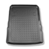 Tapis de coffre adapté pour Mercedes-Benz Classe S W223, V223 Berline (12.2020-....) - bac de coffre - protection de coffre voiture - banquette arrière coulissante; non pour version Plug-in hybride
