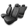 Housses de siège adaptées pour Audi A4 B5, B6, B7, B8, B9 (1995-2024) - housse siege voiture universelles - couverture siege - PRF-GR