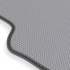 Tapis de Sol Velours adapté pour Fiat Doblo II (2010-2022) - Premium tapis de voiture - noir