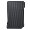 Tapis de sol en caoutchouc adapté pour Mercedes-Benz Classe C W204 Break, Berline (2006-2014) - tapis de voiture - noir - 4 pcs.