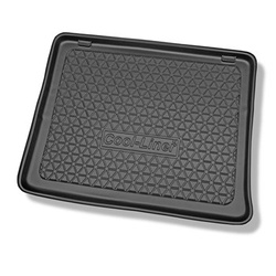 Tapis de coffre adapté pour Renault Clio III Estate (01.2008-02.2013) - bac de coffre - protection de coffre voiture - coffre inférieur
