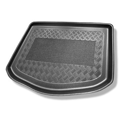 Tapis de coffre adapté pour Kia Soul II SUV (03.2014-03.2019) - bac de coffre - protection de coffre voiture - coffre inférieur ; modèles sans plancher amovible du coffre; pas pour la version électrique