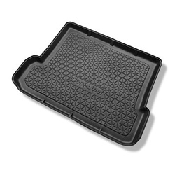 Tapis de coffre adapté pour Toyota Land Cruiser J150 SUV (11.2009-05.2024) - bac de coffre - protection de coffre voiture - 7 places; 3e rangée abaissée; également pour les modeles avec rails de fixation