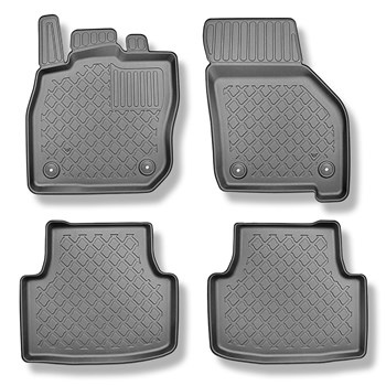Tapis de sol en TPE adapté pour Seat Leon IV mHEV Hayon, Sportstourer (05.2020-.