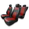 Housses de siège adaptées pour Audi A4 B5, B6, B7, B8, B9 (1995-2024) - housse siege voiture universelles - couverture siege - XL-RD