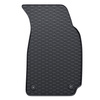 Tapis de sol en caoutchouc adapté pour Volkswagen Passat B5 (1996-2005) - tapis de voiture - noir
