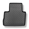 Tapis de sol en TPE adapté pour Toyota RAV4 V SUV (01.2019-....) - avec boîte manuelle - tapis de voiture - noir