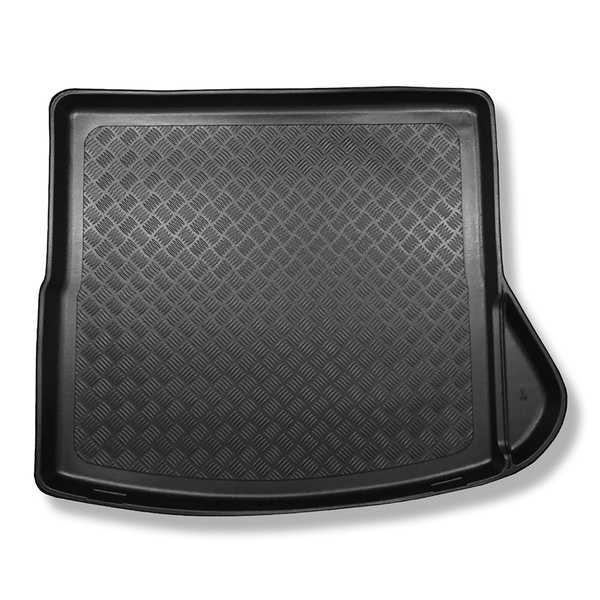 Tapis de coffre adapté pour Mercedes-Benz CLA C117 Shooting Brake (01.2015-08.2019) - bac de coffre - protection de coffre voiture - cavité droite amovible dans les modèles avec filet latéral