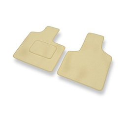 Tapis de Sol Velours adapté pour Chrysler Grand Voyager III Monospace (1996-2000) - Premium tapis de voiture - beige