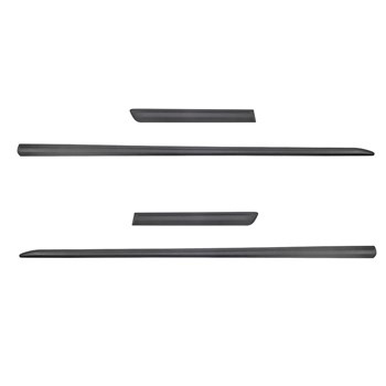 Plaques noires latérales de voiture Opel Corsa E Hayon (3 portes) - (2015-2019)