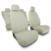 Housses de siège adaptées pour Audi A4 B5, B6, B7, B8, B9 (1995-2024) - housse siege voiture universelles - couverture siege - CMP-BE