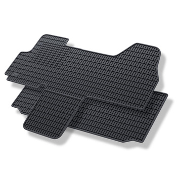 Tapis de sol en caoutchouc adapté pour Citroen Jumper II (2006-2015) - tapis de 