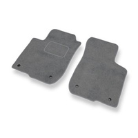 Tapis de Sol Velours adapté pour Audi A3 I 8L (1996-2003) - Premium tapis de voiture - gris