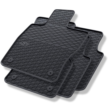 Tapis de sol en caoutchouc adapté pour Skoda Superb III (2015-2023) - tapis de v