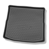Tapis de coffre adapté pour Mitsubishi Outlander III SUV (09.2012-2022) - bac de coffre - protection de coffre voiture - 5/7 places; 3e rangée abaissée (avec et sans subwoofer); aussi pour la version Hybrid PHEV