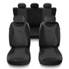 Housses de siège adaptées pour Peugeot 307 I, II (2001-2012) - housse siege voiture universelles - couverture siege - TR-G1
