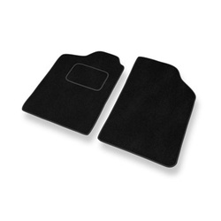 Tapis de Sol Velours adapté pour Renault Clio I Hayon (1990-1998) - Premium tapis de voiture - noir