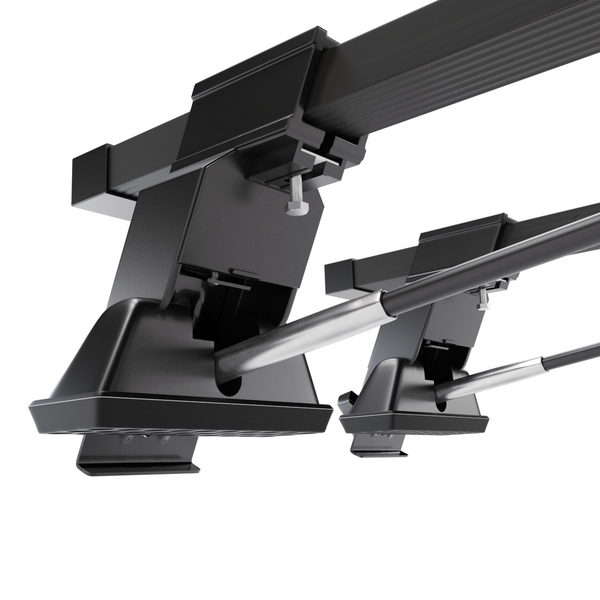 Barres de toit en acier adapté pour Citroen Xsara Hayon (1991-2006) - Porte-Bagages de Voiture noir - toit normal