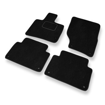 Tapis de Sol Velours adapté pour Audi Q7 I SUV (2005-2015) - Premium tapis de vo