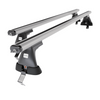 Barres de toit en aluminium adapté pour Opel Astra K mk V Hayon (2016-2022) - Porte-Bagages de Voiture argent - toit normal