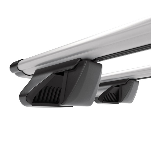 Barres de toit en aluminium adapté pour Volkswagen Jetta mk IV SW (1998-2010) - Porte-Bagages de Voiture argent - rails