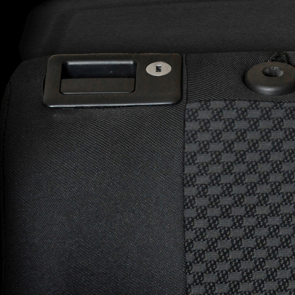 Housses de siège sur mesure adaptées pour Skoda Fabia III Hayon, Break (2014-2021) deuxième rangée - siège et dossier séparés - housse siege voiture - couverture siege - E3