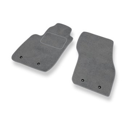 Tapis de Sol Velours adapté pour Volvo V40 I Break (1995-2004) - Premium tapis de voiture - gris