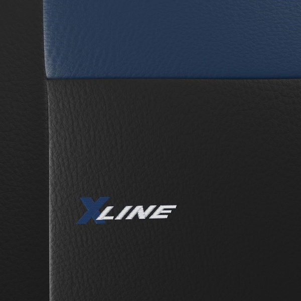 Housses de siège adaptées pour Citroen Nemo (2008-2015) - housse siege voiture universelles - couverture siege - XL-BL