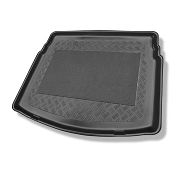 Tapis de coffre adapté pour Toyota Auris II Hayon (01.2013-12.2018) - bac de coffre - protection de coffre voiture - avec plancher double du coffre (sur le coffre supérieur et inférieur); aussi pour hybrides