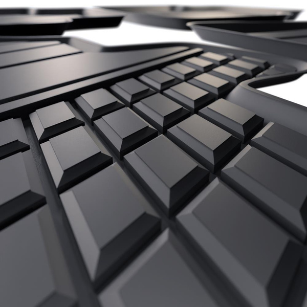 Tapis de sol en TPE adapté pour Cupra Formentor Crossover (2020-....) - tapis de voiture - noir