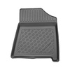 Tapis de sol en TPE adapté pour Hyundai Santa Fe V SUV/5 (07.2024-....) - tapis de voiture - noir