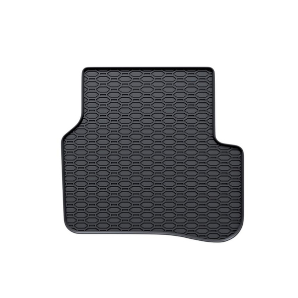 Tapis de sol en caoutchouc adapté pour Volkswagen Passat CC Coupé (2008-2012) - tapis de voiture - noir - 4 pcs.