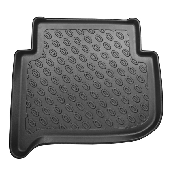 Tapis de sol en TPE adapté pour Volkswagen Touran I Monospace (12.2015-10.2022) - 5 ou 7 sièges; sans la troisième rangée de sièges - tapis de voiture - noir