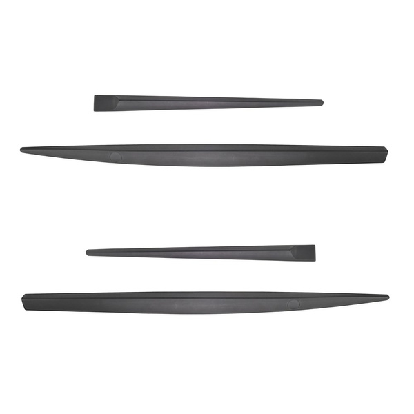 Plaques noires latérales de voiture Seat Ibiza IV Hayon (5 portes) - (2008-2017)