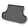 Tapis de coffre adapté pour Citroen C-Crosser SUV (03.2007-08.2012) - bac de coffre - protection de coffre voiture - 5/7 places; 3e rangée abaissée (avec et sans subwoofer)