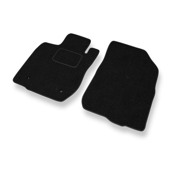 Tapis de Sol Feutres adapté pour Dacia Logan I (2004-2012) - tapis de voiture - noir