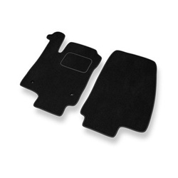 Tapis de Sol Velours adapté pour Opel Astra G Caravan, Coupé, Hayon, Cabriolet, Berline (1998-2009) - Premium tapis de voiture - noir