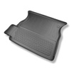 Kit tapis de coffre et tapis de voiture TPE pour: Tesla Model X SUV (01.2021-....) - 6 posti;III rangée;derrière 2ème rangée de sièges (3me rangée abaissée)