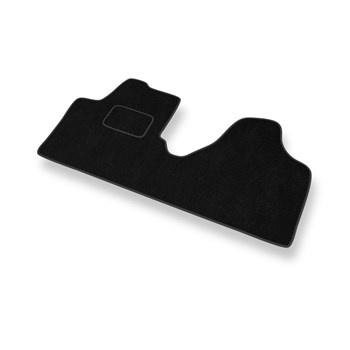 Tapis de Sol Velours adapté pour Fiat Scudo II (2007-2016) - Premium tapis de voiture - noir