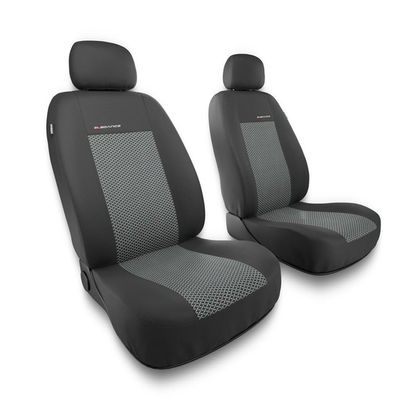 Housses de siège avant adaptées pour Land Rover Discovery II, III, IV, V (1998-....) - housse siege voiture universelles - couverture siege conducteur - 2UNE-2