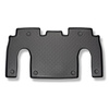 Kit tapis de coffre et tapis de voiture TPE pour: Tesla Model X SUV (10.2016-12.2020) - 6 posti;II rangée;coffre supérieur;derrière 2ème rangée de sièges (3me rangée abaissée)