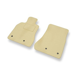 Tapis de Sol Velours adapté pour Lexus GS II Berline (1997-2004) - Premium tapis de voiture - beige