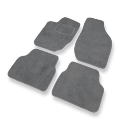 Tapis de Sol Velours adapté pour Lancia Thema I Break, Berline (1984-1994) - Premium tapis de voiture - gris