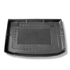 Tapis de coffre adapté pour Hyundai ix20 Monospace (05.2010-07.2019) - bac de coffre - protection de coffre voiture - coffre inférieur