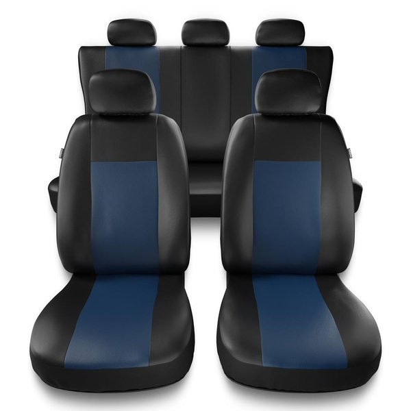 Housses de siège adaptées pour Audi A4 B5, B6, B7, B8, B9 (1995-2024) - housse siege voiture universelles - couverture siege - CM-BL