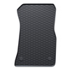 Tapis de sol en caoutchouc adapté pour BMW 3 G20, G21 Berline, Touring (2018-....) - tapis de voiture - noir - 4 pcs.