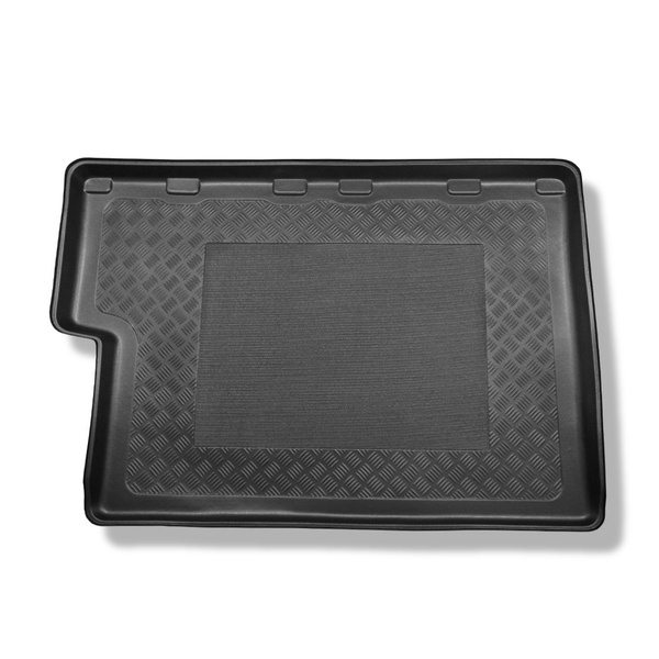 Tapis de coffre adapté pour Ford Tourneo Custom L2 Van (01.2013-2018) - bac de coffre - protection de coffre voiture - derrière troisième rangée de sièges