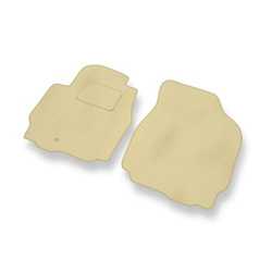 Tapis de Sol Velours adapté pour Mazda Tribute II SUV (2003-2007) - Premium tapis de voiture - beige